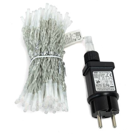 Aigostar - LED vonkajšia vianočná reťaz 300xLED/8 funkcií 3x1m IP44 teplá biela + diaľkové ovládanie