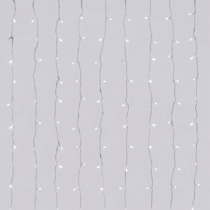 Aigostar - LED vonkajšia vianočná reťaz 120xLED/8 funkcií 3,9x1,2m IP44 studená biela