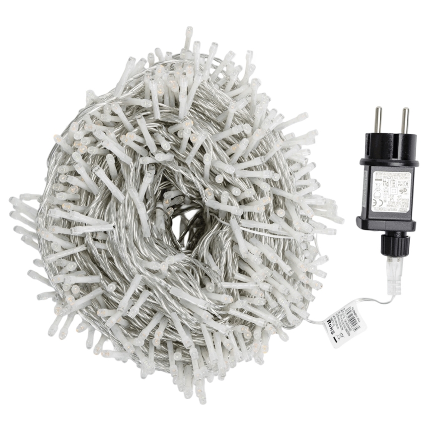 Aigostar - LED vonkajšia reťaz 1000xLED/8 funkcií 53m IP44 viacfarebná