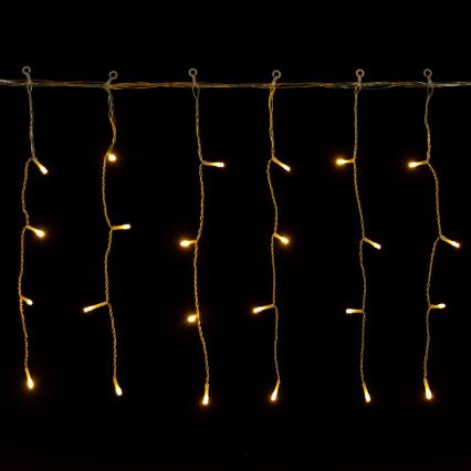 Aigostar - LED vonkajšia reťaz 100xLED/8 režimov 5x0,4m IP44 teplá biela