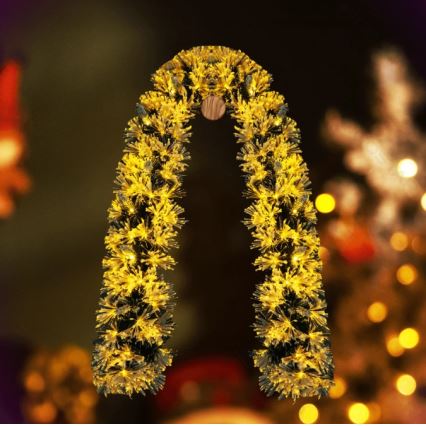 Aigostar - vonkajšia vianočná LED dekorácia 112xLED/3,6W/230V 2m IP44 teplá biela