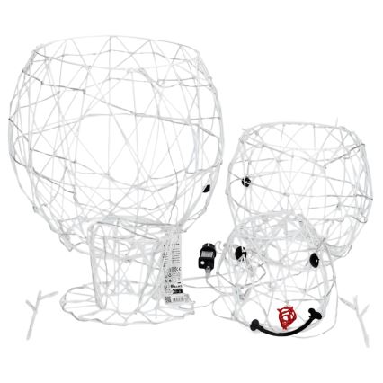 Aigostar - LED vonkajšia vianočná dekorácia 3,6W/31/230V 2700K 120 cm IP44 snehuliak