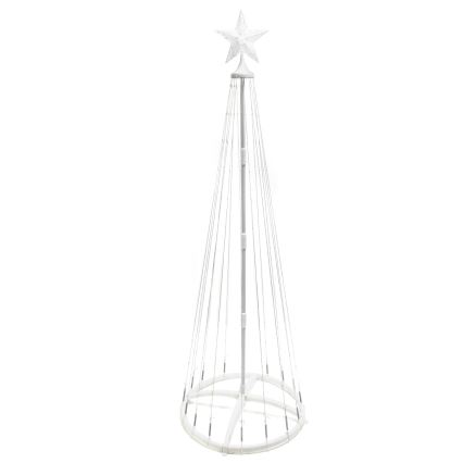 Aigostar - LED Vonkajšia vianočná dekorácia LED/3,6W/230V 150 cm IP44 studená biela