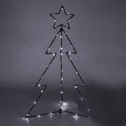 Aigostar - LED Vonkajšia vianočná dekorácia LED/3,6W/230V 40 cm IP44 studená biela