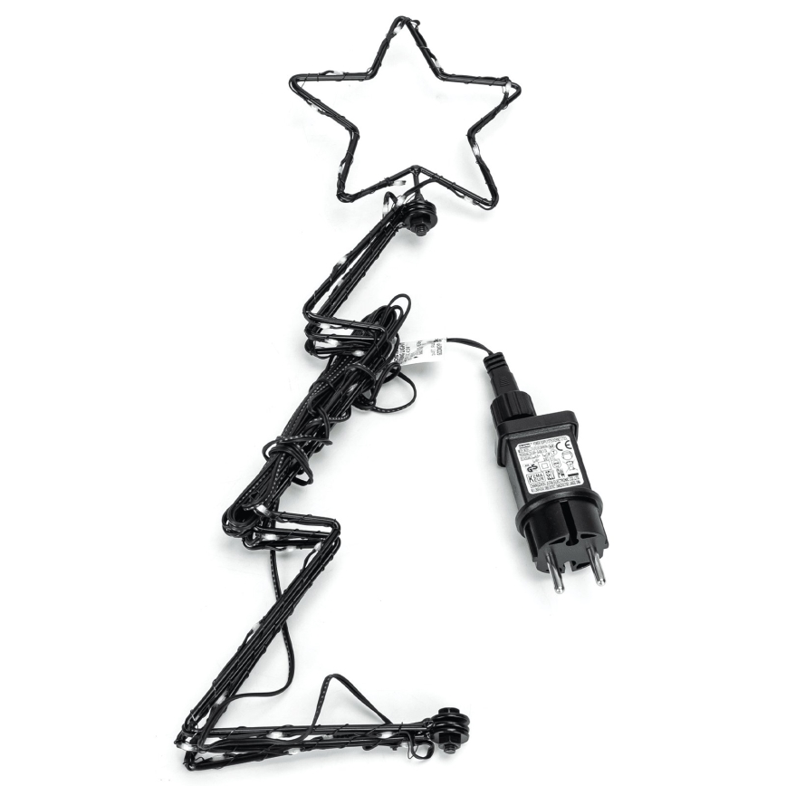 Aigostar - LED Vonkajšia vianočná dekorácia LED/3,6W/230V 40 cm IP44 studená biela