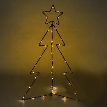 Aigostar - LED Vonkajšia vianočná dekorácia LED/3,6W/230V 40 cm IP44 teplá biela