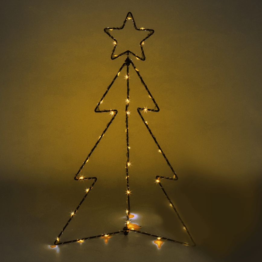Aigostar - LED Vonkajšia vianočná dekorácia LED/3,6W/230V 40 cm IP44 teplá biela