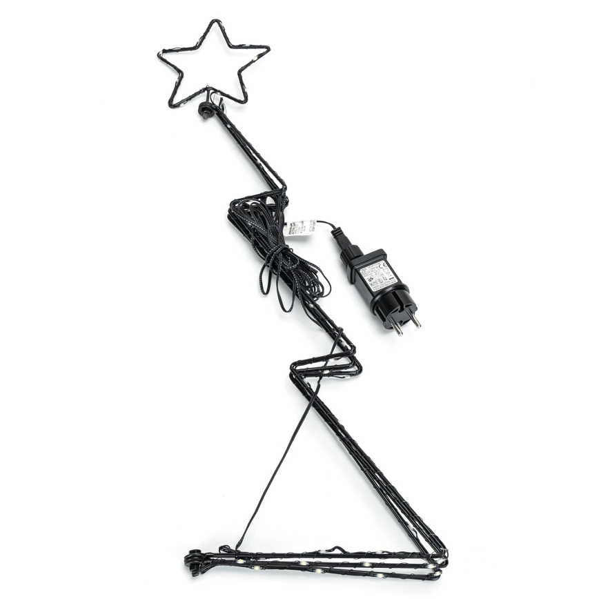 Aigostar - LED Vonkajšia vianočná dekorácia LED/3,6W/230V 60 cm IP44 studená biela