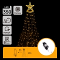 Aigostar - LED Vonkajšia vianočná dekorácia LED/6W/230V 3,5m IP44 teplá biela