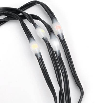 Aigostar-LED Vonkajšia vianočná reťaz 100xLED/8 funkcií 3xAA 10,3m IP44 multicolor