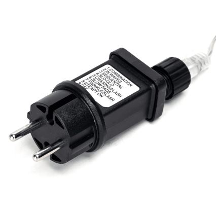 Aigostar - LED vonkajšia vianočná reťaz 200xLED/8 funkcií 23 m IP44 viacfarebná