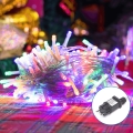 Aigostar - LED Vonkajšia vianočná reťaz 200xLED/8 funkcií 23m IP44 multicolor