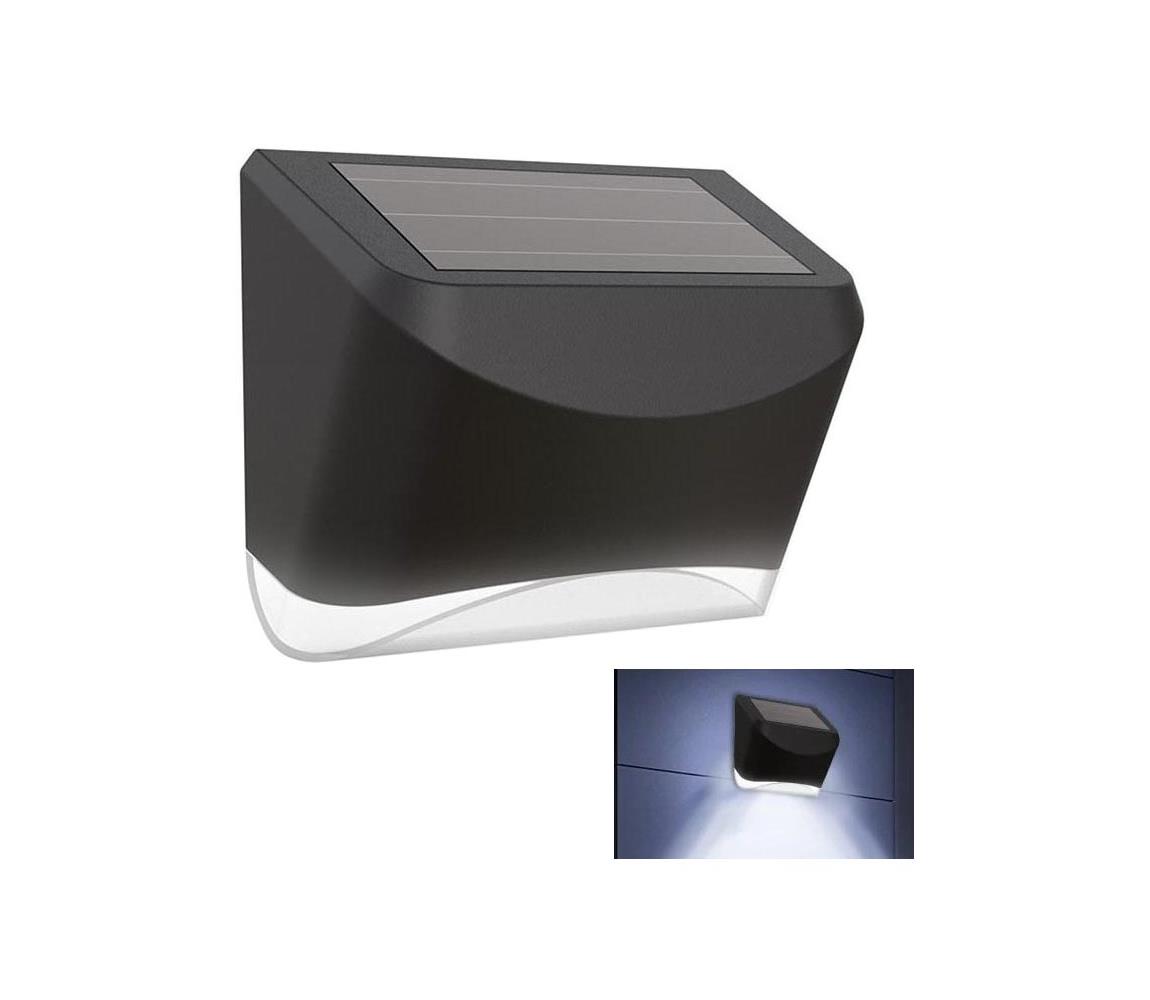 B.V. - LED Vonkajšie solárne svietidlo so senzorom LED/0,12W/2V IP44