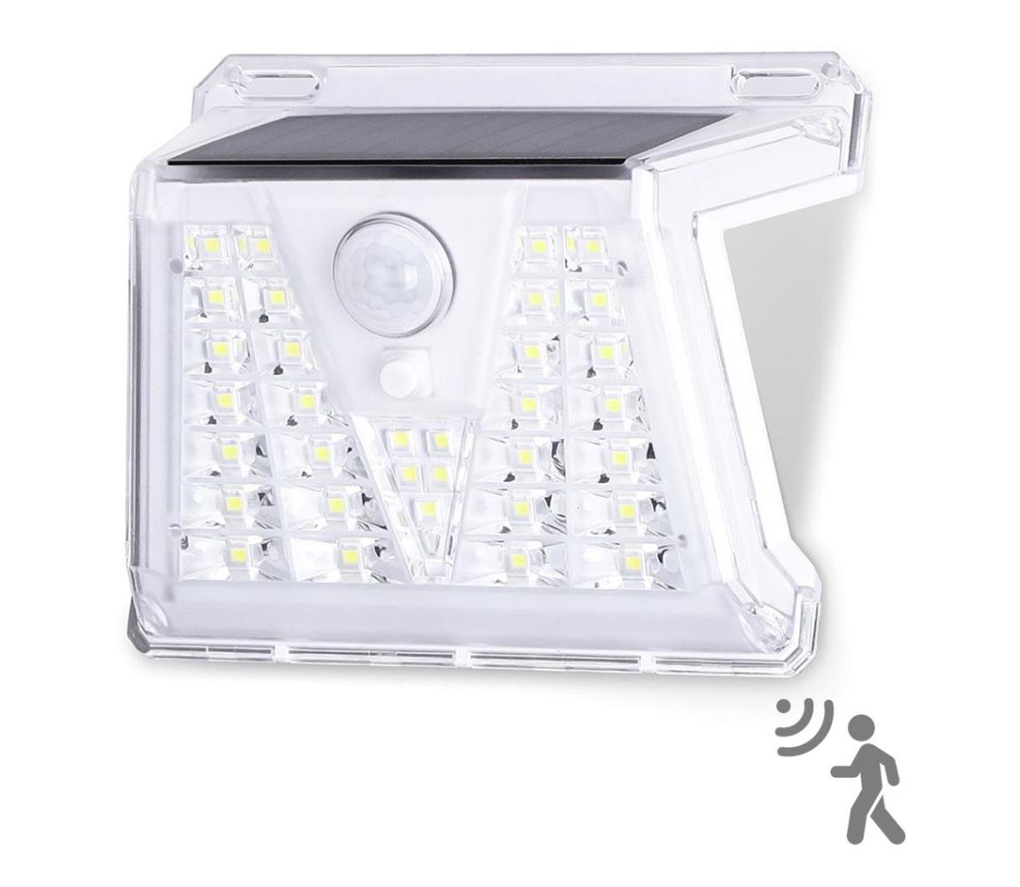 B.V. - LED Vonkajšie solárne svietidlo so senzorom LED/1,48W/3,7V IP65
