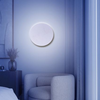Aigostar - LED stmievateľné nástenné svietidlo MESH Smart LED/12W/230V 2700-6500K biela