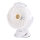 Aigostar - Nabíjací vreckový ventilátor 2W/5V 2400mAh USB biela