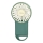 Aigostar - Nabíjací vreckový ventilátor 4W/5V 500mAh USB zelená