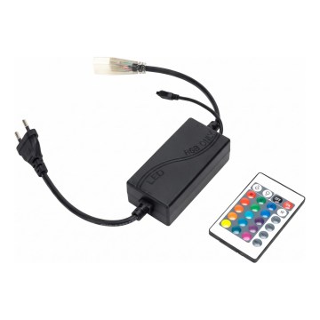 Aigostar - Napájací kábel pre LED RGB pásik 600W/230V s diaľkovým ovládaním