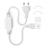 Aigostar - Napájací zdroj pre LED pásiky 8 mm 600W/230V biela