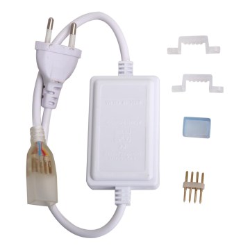 Aigostar - Napájací zdroj pre LED pásy 1000W/230V biela