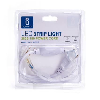 Aigostar - Napájací zdroj pre LED pásy 1000W/230V biela