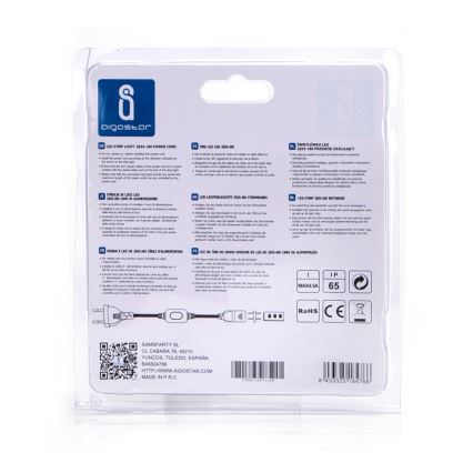 Aigostar - Napájací zdroj pre LED pásy 1000W/230V biela