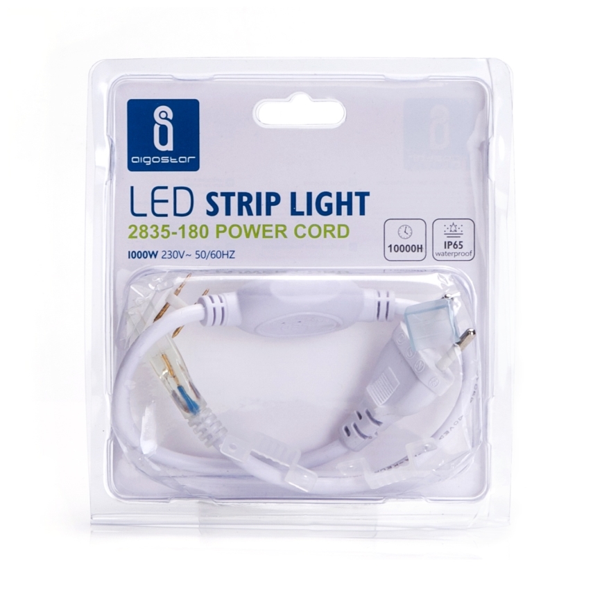 Aigostar - Napájací zdroj pre LED pásy 1000W/230V biely