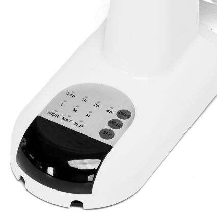 Aigostar -  Nástenný ventilátor 45W/230V biela + diaľkové ovládanie