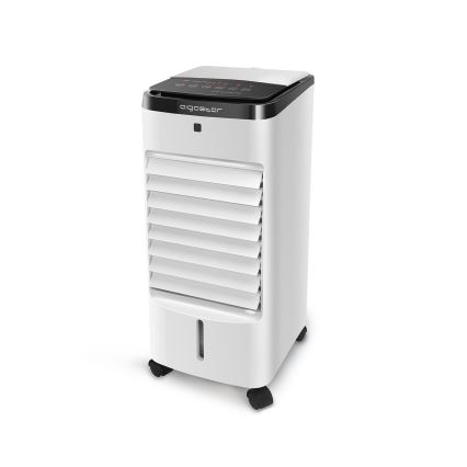 Aigostar - Ochladzovač vzduchu 60W/230V biela/čierna + diaľkové ovládanie
