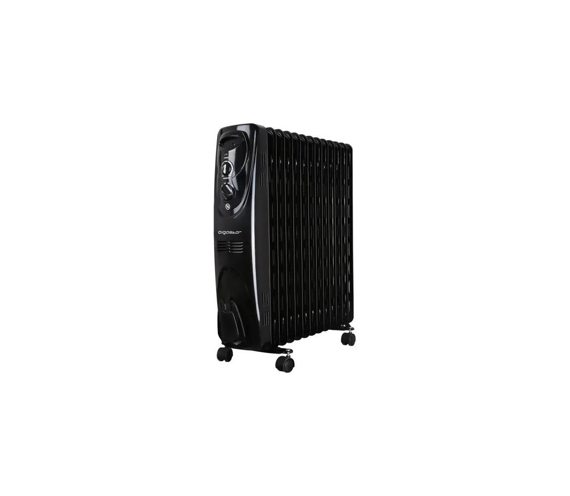 B.V.  - Olejový ohrievač s 13 rebrami 2500W/230V čierny 330000JIF