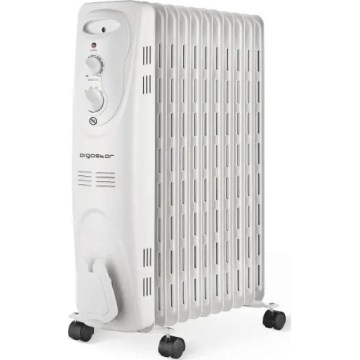 Aigostar - Olejový radiátor s 11 rebrami 2300 W/230 V biely