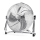 Aigostar - Podlahový ventilátor 100W/230V lesklý chróm