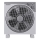 Aigostar - Podlahový ventilátor 35W/230V pr. 30 cm biela/sivá
