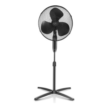 Aigostar - Podlahový ventilátor 40 W/230 V, Ø 40 cm, čierny
