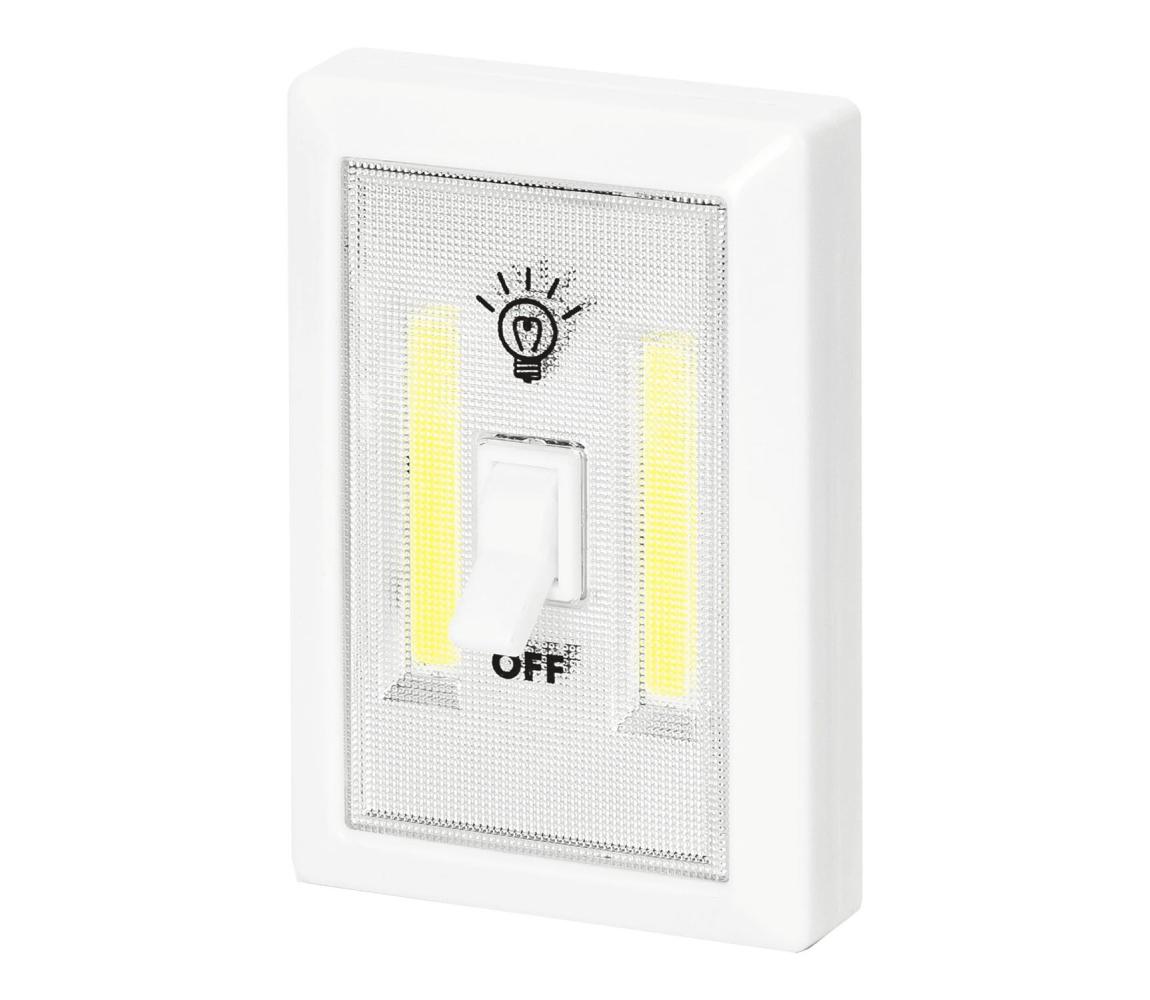 B.V. - Prenosné nočné LED svietidlo, napájanie 3x AAA, 6500 K B10308P21