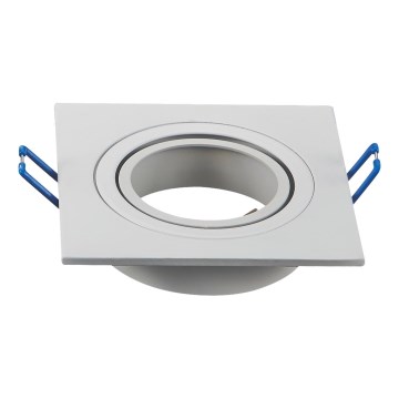 Aigostar - Rámček pre zapustené svietidlo GU10 9,1x9,1 cm biely