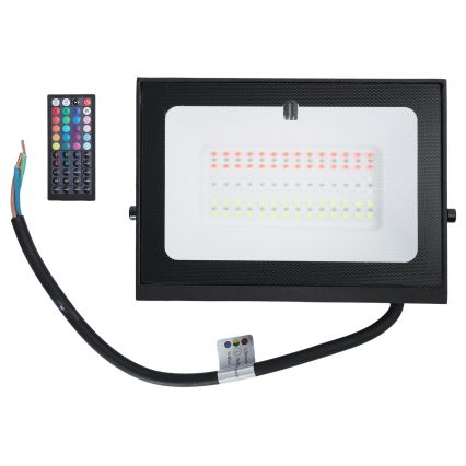 Aigostar - LED RGB Stmievateľný reflektor LED/50W/230V IP65 + diaľkové ovládanie