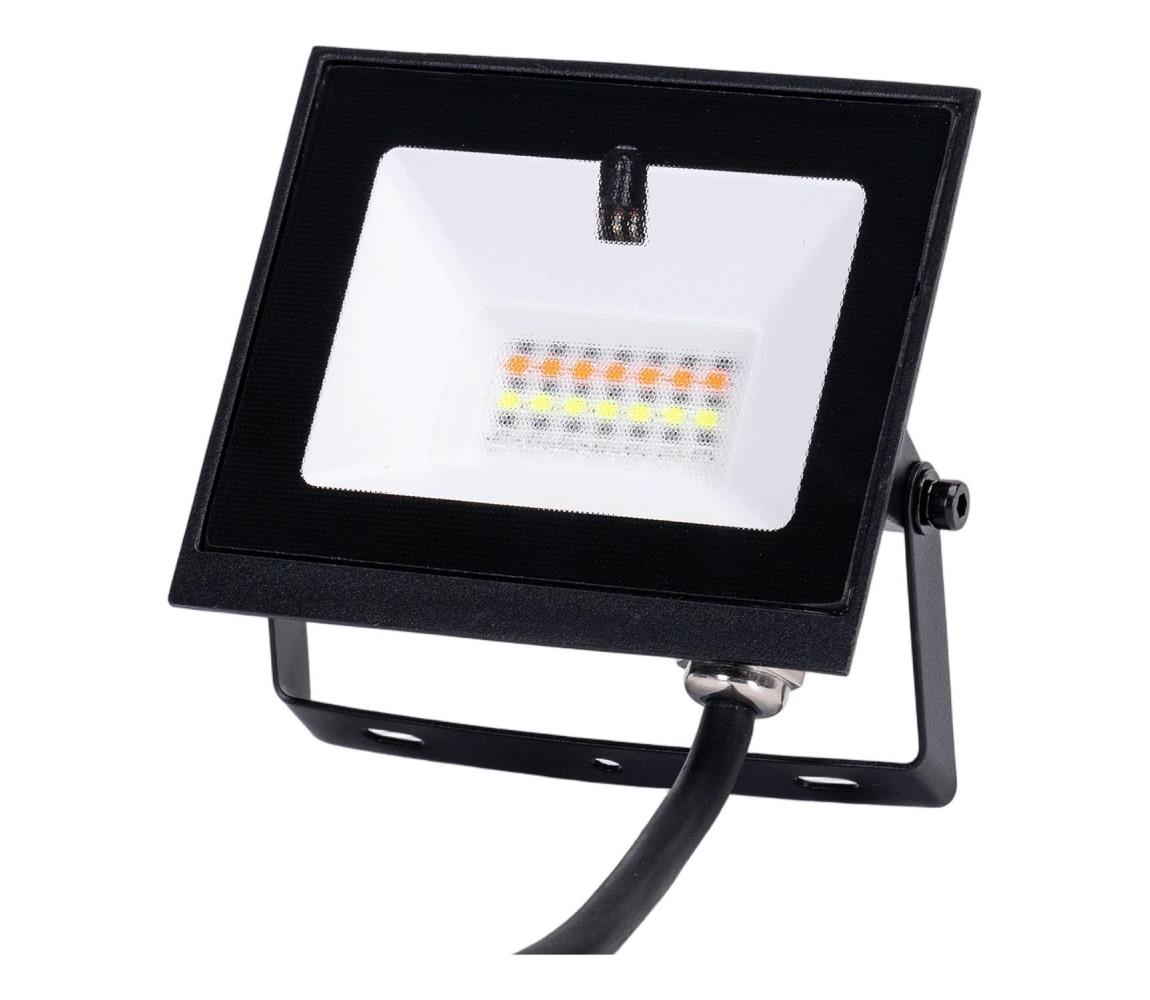 B.V. - RGB stmievateľný LED reflektor 20W/230V IP65 + diaľkový ovládač B10202AAIR
