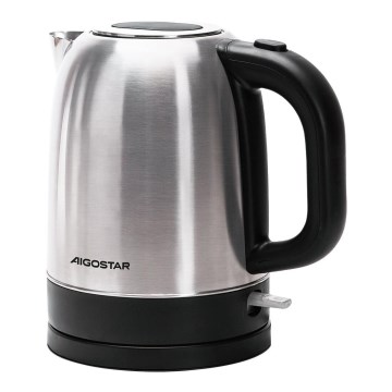 Aigostar - Rýchlovarná kanvica 1,7l 2200W/230V matný chróm