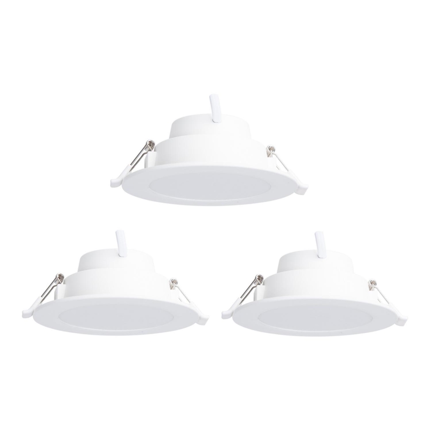 Aigostar - SADA 3 x LED RGB Stmievateľné podhľadové svietidlo MESH LED/6W/230V 2700K-6500K pr.11,5cm