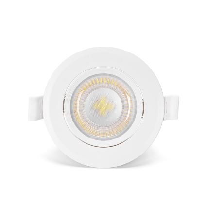 Aigostar - SADA 3x LED podhľadové svietidlo LED/5W/230V 6500K pr. 8,5 cm biela