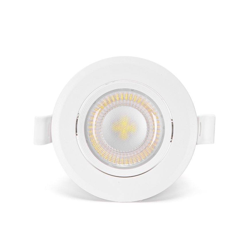 Aigostar - SADA 3x LED podhľadové svietidlo LED/5W/230V 6500K pr. 8,5 cm biela