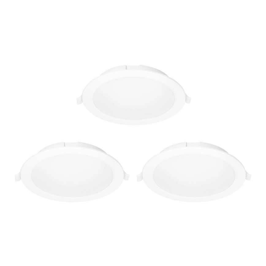 Aigostar - SADA 3x LED Stmievateľné podhľadové svietidlo MESH LED/6W/230V 2700K-6500K pr.11,5cm