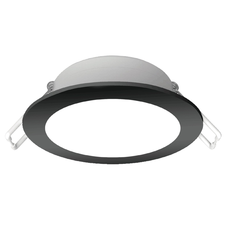 Aigostar - SADA 3x LED Vonkajšie podhľadové svietidlo LED/4,8W/230V 4000K IP65 čierna