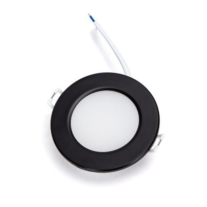Aigostar - SADA 3x LED Vonkajšie podhľadové svietidlo LED/4,8W/230V 4000K IP65 čierna