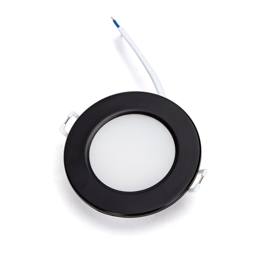 Aigostar - SADA 3x LED Vonkajšie podhľadové svietidlo LED/4,8W/230V 4000K IP65 čierna