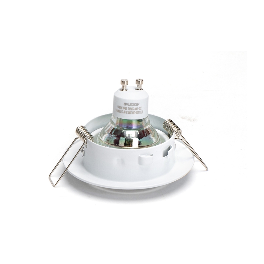 Aigostar - SADA 3x LED zapustené stropné svietidlá 1xGU10/4,5W/230V 6500K biele