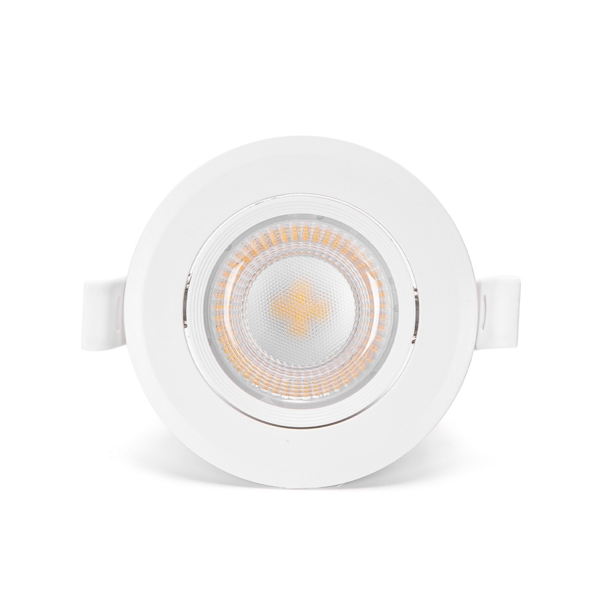 Aigostar - SADA 3x LED zapustené stropné svietidlo LED/5W/230V 3000K pr. 8,5 cm biele