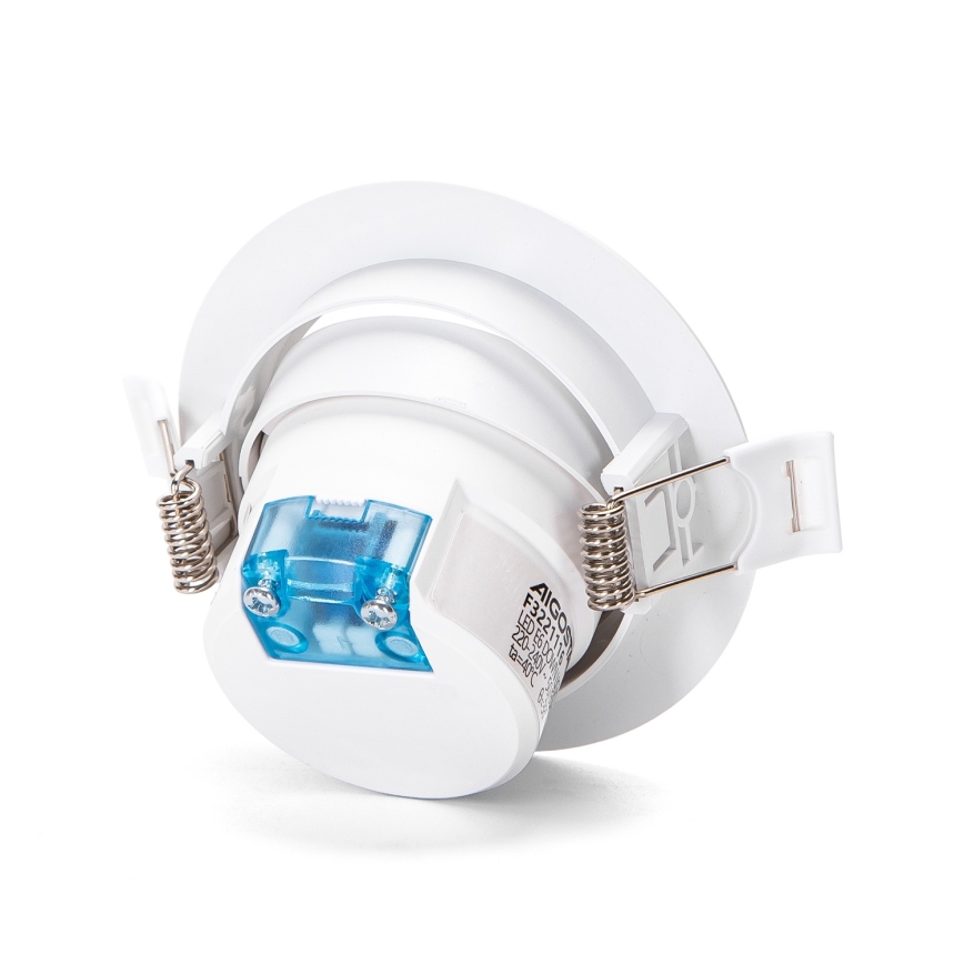 Aigostar - SADA 3x LED zapustené stropné svietidlo LED/5W/230V 3000K pr. 8,5 cm biele