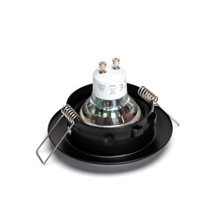 Aigostar - Sada 3x LED zapustené svietidlá 1x GU10/4,5W/230V 4000K čierne